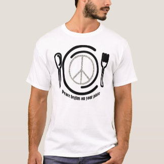 peace on Plate T-shirt