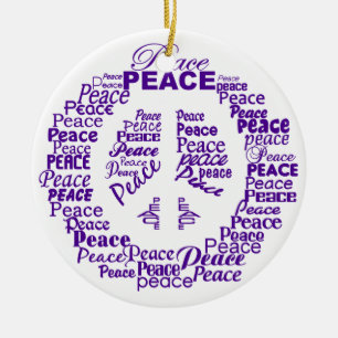 Peace ornament