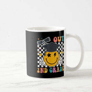 Peace Out 2nd Grade Graduation Last Day School Sec Coffee Mug