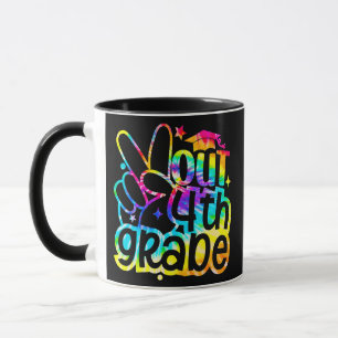 Peace Out 4th Grade Graduation Last Day Of School Mug