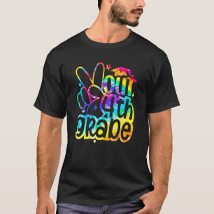 Peace Out 4th Grade Graduation Last Day Of School T-Shirt