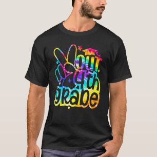 Peace Out 4th Grade Graduation Last Day Of School  T-Shirt