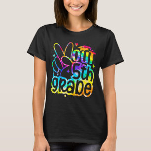 Peace Out 5th Grade Graduation Last Day Of School T-Shirt