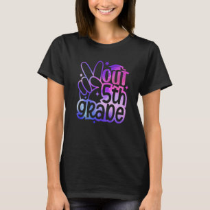 Peace Out 5th Grade Graduation Last Day Of School T-Shirt