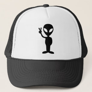 Peace Out Alien Dude Hat