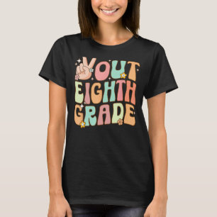 Peace Out Eighth 8th Grade Graduation Class of 202 T-Shirt