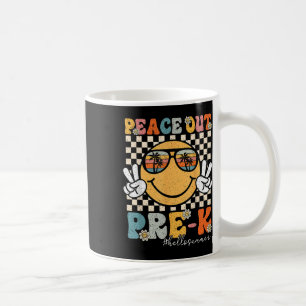 Peace Out First Grade Hello Summer Last Day Of Sch Coffee Mug