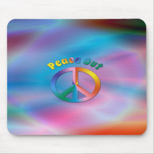 Peace Out! Mouse Pad