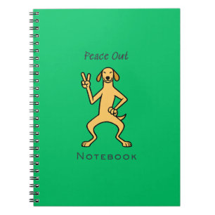 Peace Out Notebook