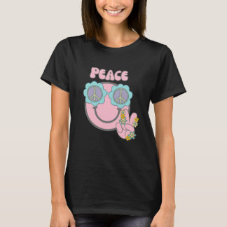 Peace Out Smile Face T-Shirt