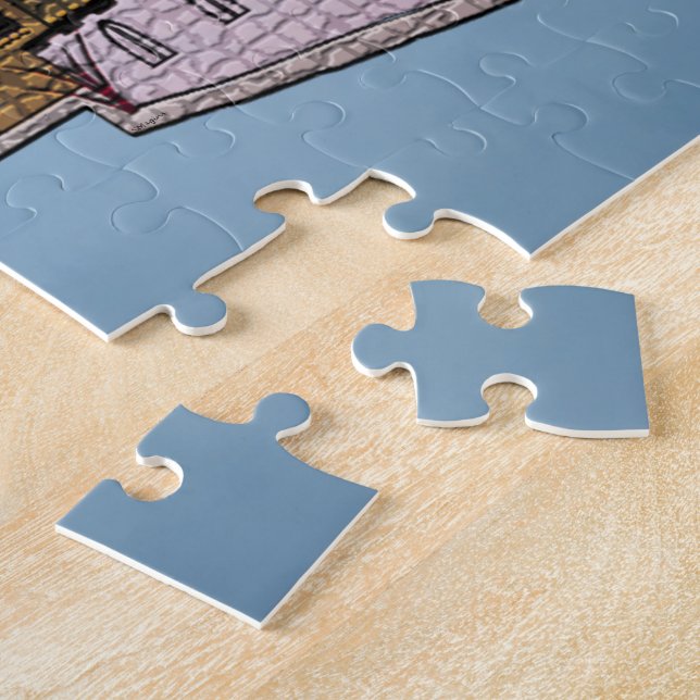 Peace over Jerusalem Jigsaw Puzzle (Side)