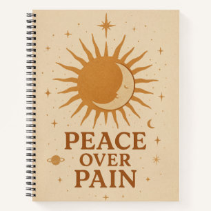 Peace Over Pain Journal – Mindfulness and Self-Lov