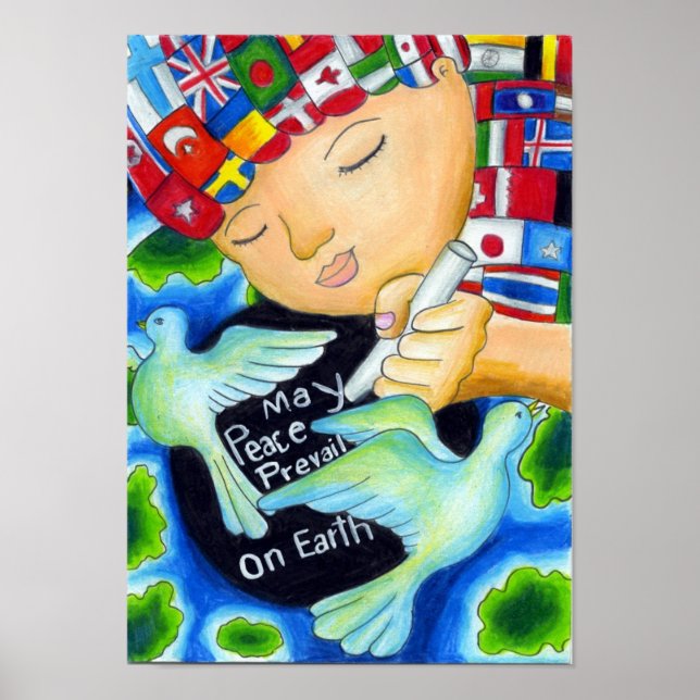 Peace Pals ~ May Peace Prevail On Earth Poster (Front)