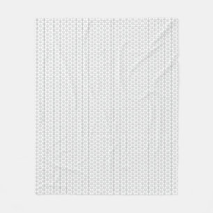 Peace Pattern Fleece Blanket
