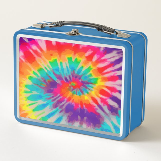 Peace Pattern Metal Lunch Box (Front)
