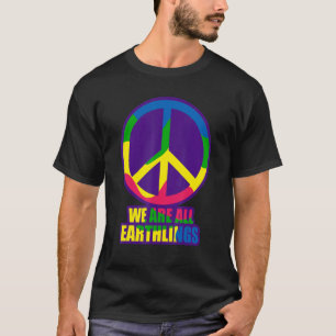 Peace Peace Saying Peace Symbol Pride Women Men T-Shirt