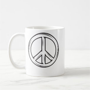 Peace Peace Sign for Men and Women Coffee Mug