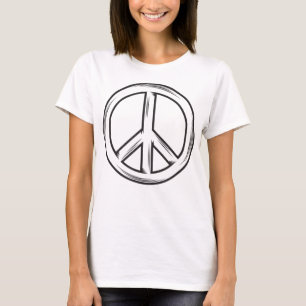 Peace Peace Sign for Men and Women T-Shirt