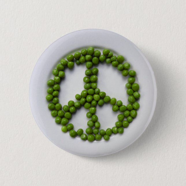 Peace Peas Button (Front)