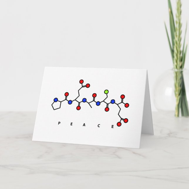 peace peptide card (Front)