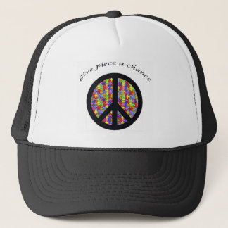 peace_piece trucker hat