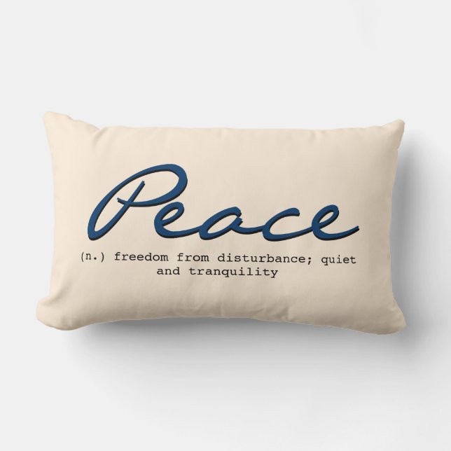 Peace Pillow (Front)