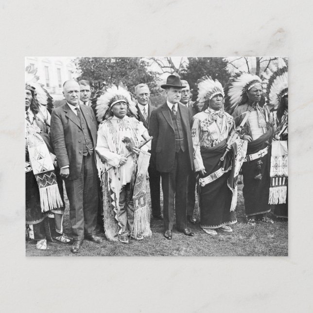 Peace Pipe, 1905 Postcard (Front)