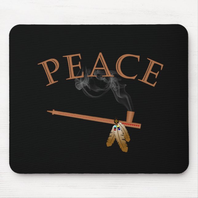 Peace Pipe Mouse Pad (Front)