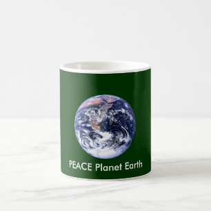 PEACE Planet Earth Day The MUSEUM Zazzle Gifts Coffee Mug