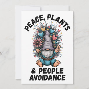 Peace, Plants and People Avoidance Invitation