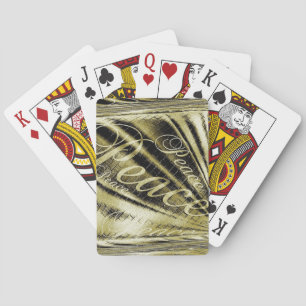 PEACE PLAYING CARDS