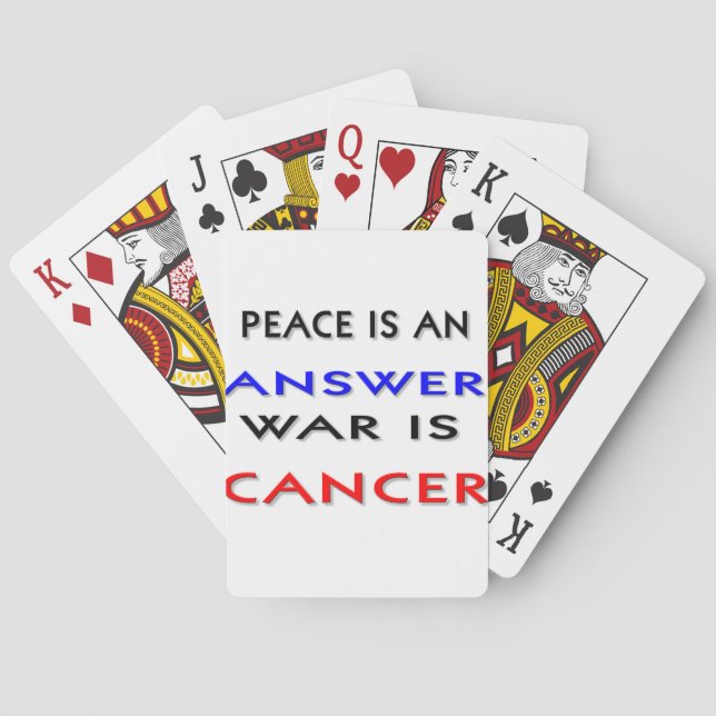 Peace Playing Cards (Back)