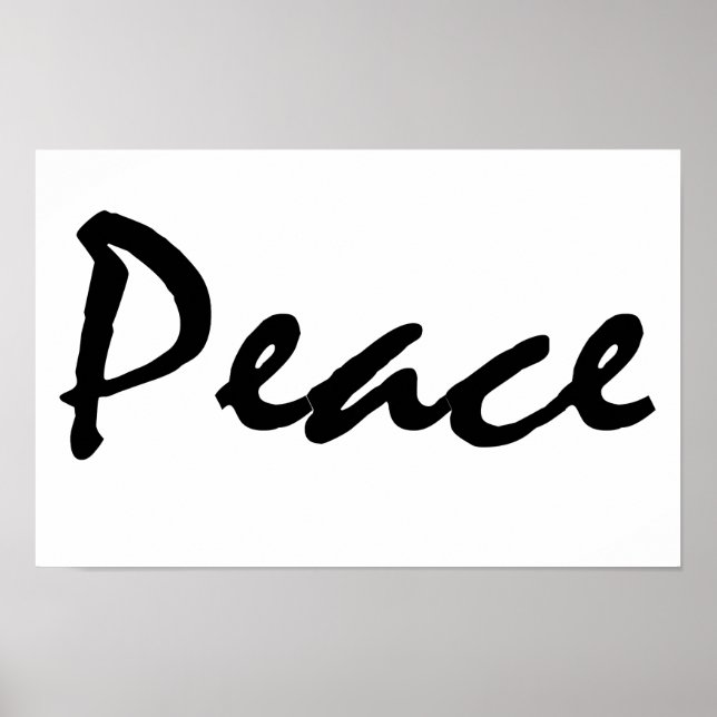 Peace Poster (Front)