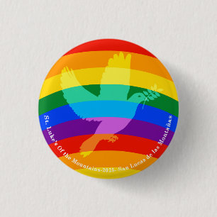 Peace-Pride 2025 3 Cm Round Badge