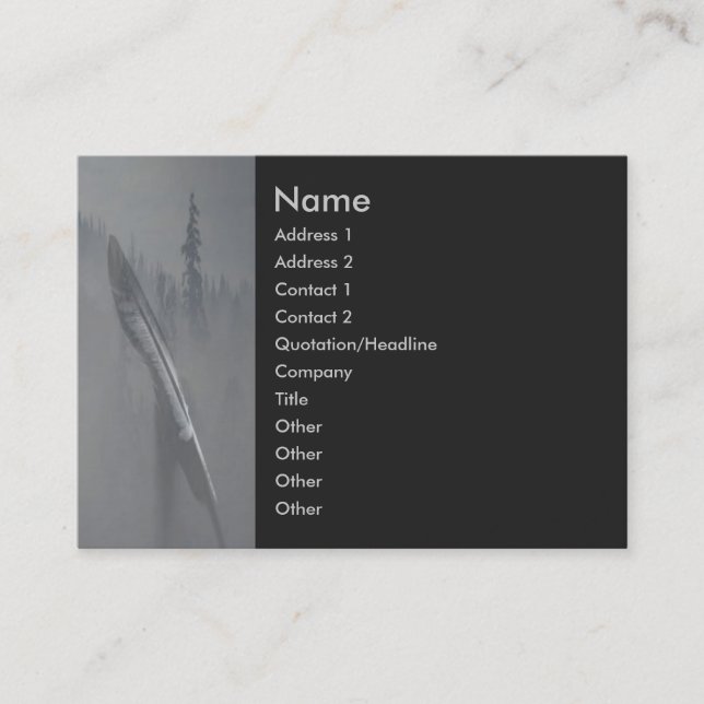 Peace Profile Card (Front)