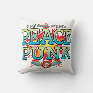 Peace Punk Soul Cushion