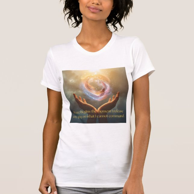 Peace Quote T-shirt (Front)