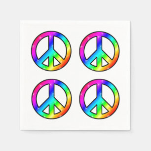 Peace Rainbow Paper Napkins