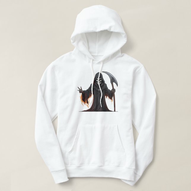 peace reaper hoodie (Design Front)