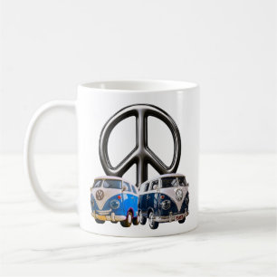 Peace Retro Van Coffee Mug