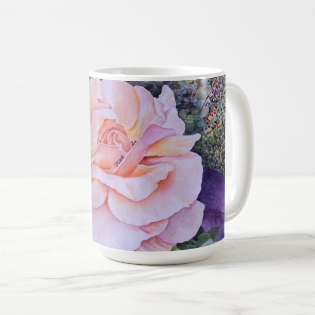 Peace Rose Coffee Mug (Front Right)
