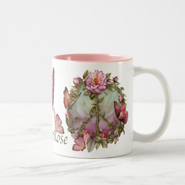 Peace Rose Mug (Right)