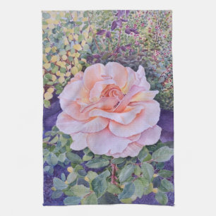 Peace Rose Tea Towel