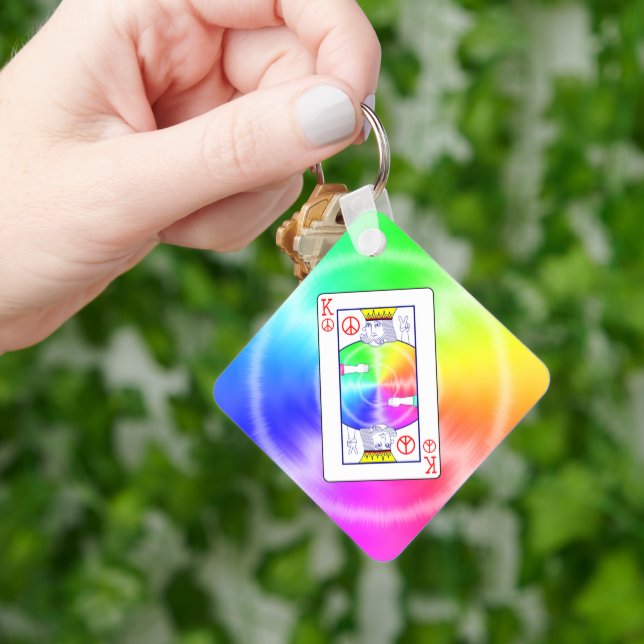 Peace Rules -  Key Ring (Hand)