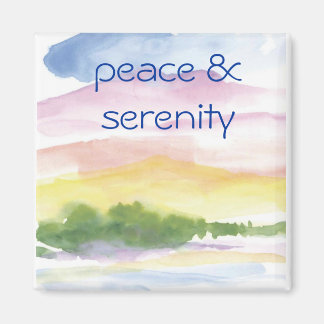 peace &  serenity magnet