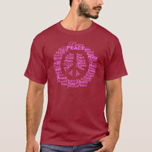 Peace shirt - choose style & colour