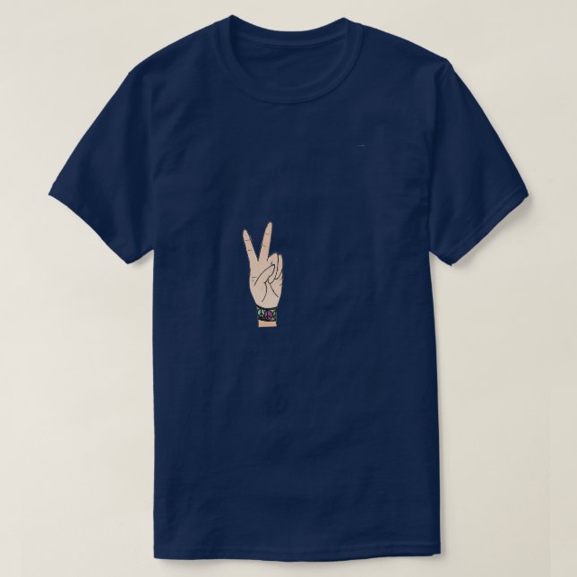 Peace sign 5 T-Shirt (Design Front)