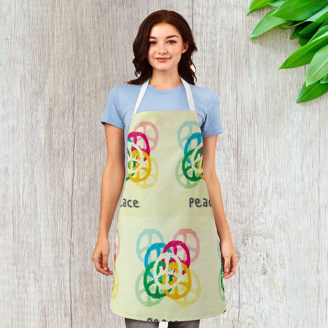 Peace Sign Apron (Creator Uploaded)