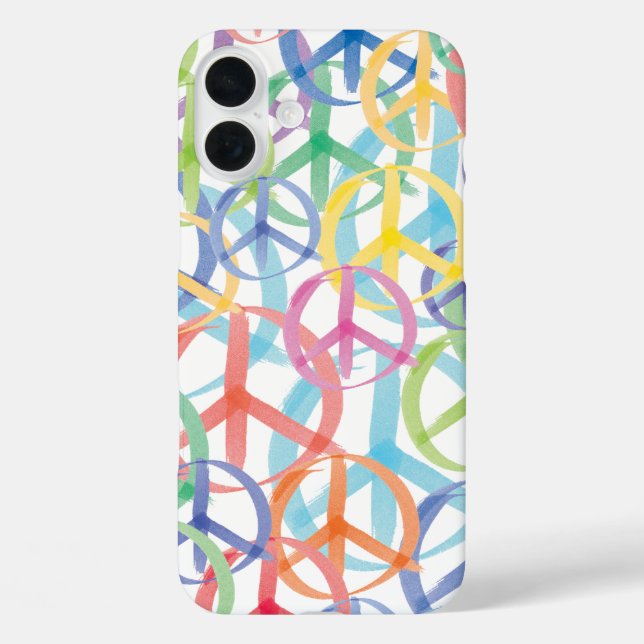 Peace Sign Art Case-Mate iPhone Case (Back)