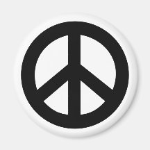 Peace Sign Black